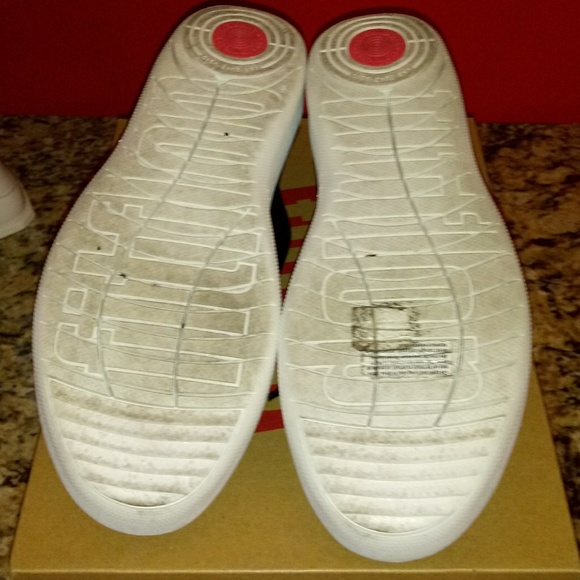 Fitflop F-Sporty Uberknit Sneakers-Metallic Weave - Picture 6 of 6